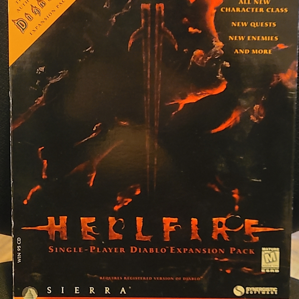 Diablo: Hellfire video game for sale!!!